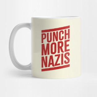 Punch-More-Nazis Mug