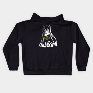 catman black Kids Hoodie