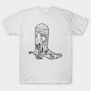 Cowboy Boot T-Shirt