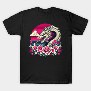 Tokyo Asian Dragon Vintage Style 80s Retro Japanese T-Shirt