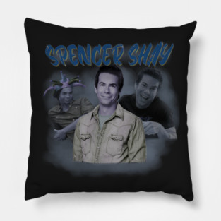 Spencer Shay Wrestling Tee Design Pillow