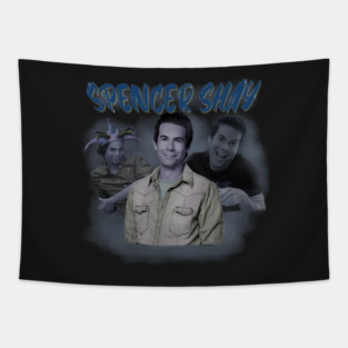 Spencer Shay Wrestling Tee Design Tapestry
