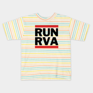 RUN RVA Richmond Virginia Kids T-Shirt