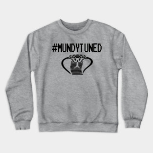 #MundyTuned Black Snake Crewneck Sweatshirt