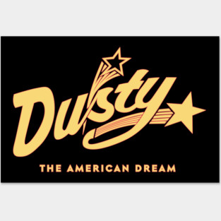 Dusty Rhodes The American Dreams Original Yellow Posters and Art