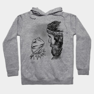 Jim Henson Kermit the Frog The Muppets Hoodie