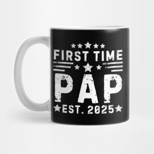First Time Papa Est. 2025 Mug