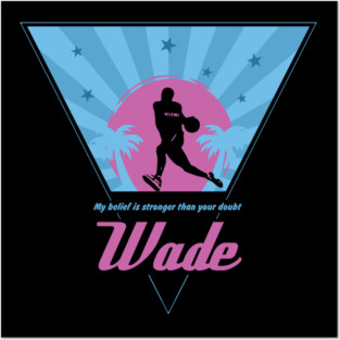 Retro Wade Posters and Art