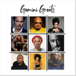 Gemini Greats Posters and Art