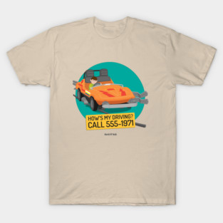 The Speedway. How's My Driving? - World of Walt T-Shirt