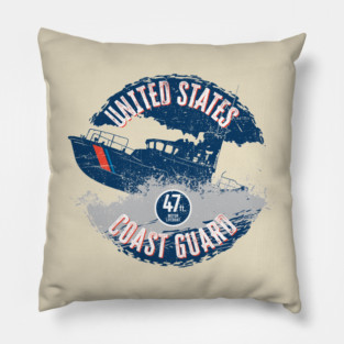 Coast Guard 47-foot Motor Lifeboat Pillow