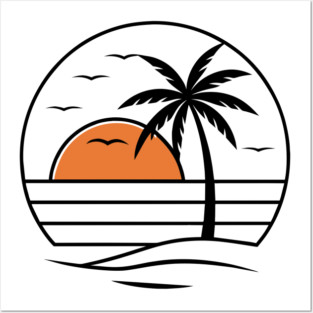 Sunset Posters and Art