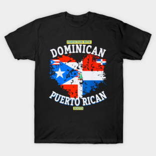 Dominican Puerto Rican Republica Dominicana Flag T-Shirt