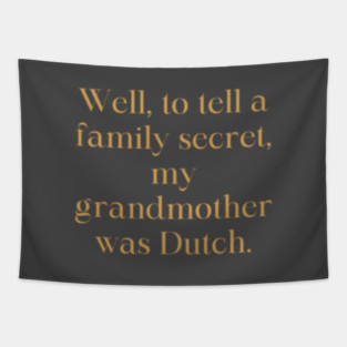 Blazing Saddles Tapestry