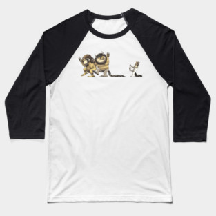 Where the Wild Things Are Baseball T-Shirt