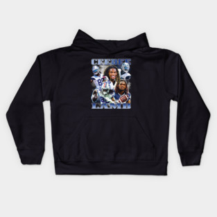 Ceedee Lamb Vintage Collage Kids Hoodie