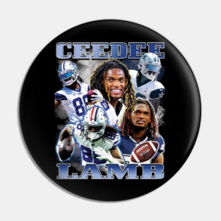 Ceedee Lamb Vintage Collage Pin