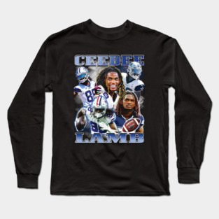 Ceedee Lamb Vintage Collage Long Sleeve T-Shirt