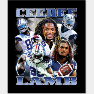 Ceedee Lamb Vintage Collage Posters and Art