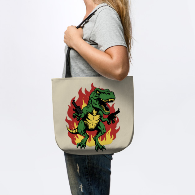 Mad T Rex On Fire by The WYLD Tribe