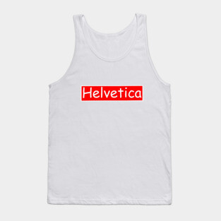 Helvetica Tank Top