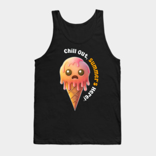 Chill out summer's here Tank Top