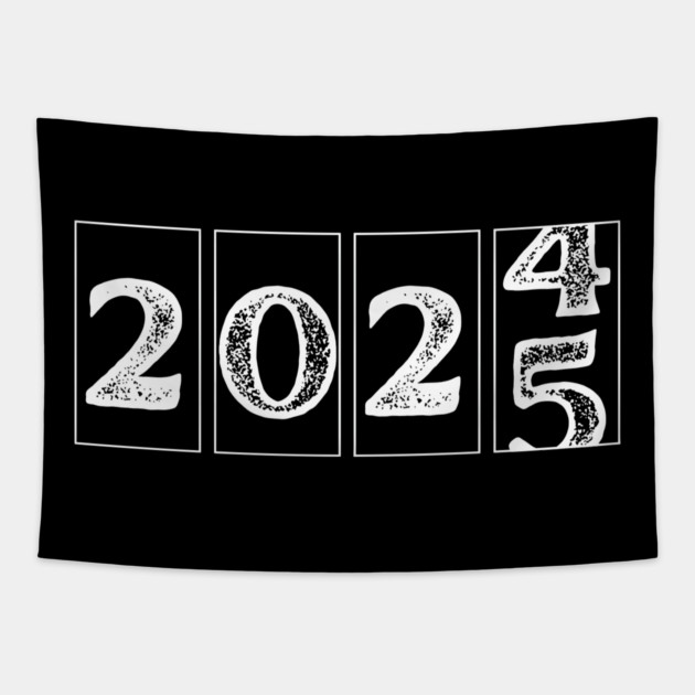 New Year 2025 Tapestry by MakerMind8.2