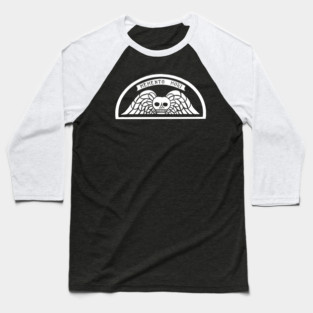 Memento Mori - Vintage Tombstone Design Baseball T-Shirt