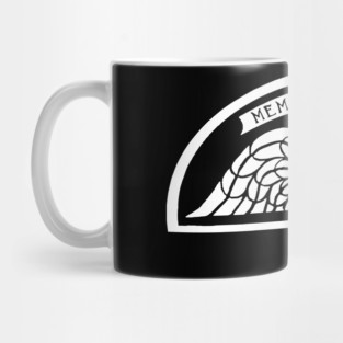 Memento Mori - Vintage Tombstone Design Mug
