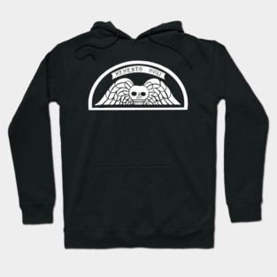 Memento Mori - Vintage Tombstone Design Hoodie