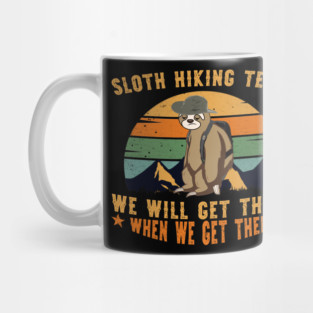 SLOTH HIKING TEAM Mug