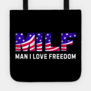 Man Loves Freedom Tote