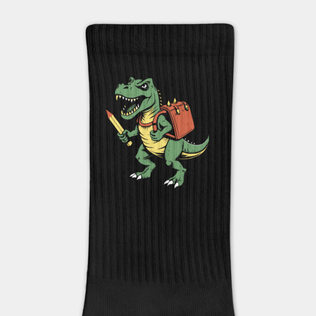 Back To School Roaring T Rex by The WYLD Tribe