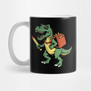 Back To School Roaring T Rex Mug