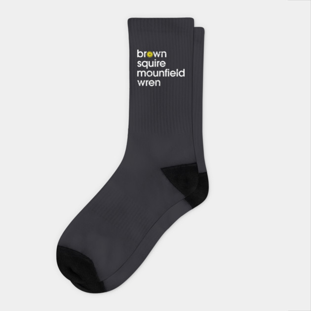 The Stone Roses Band Indie Manchester Integrated Lemon Socks by Butter Creative