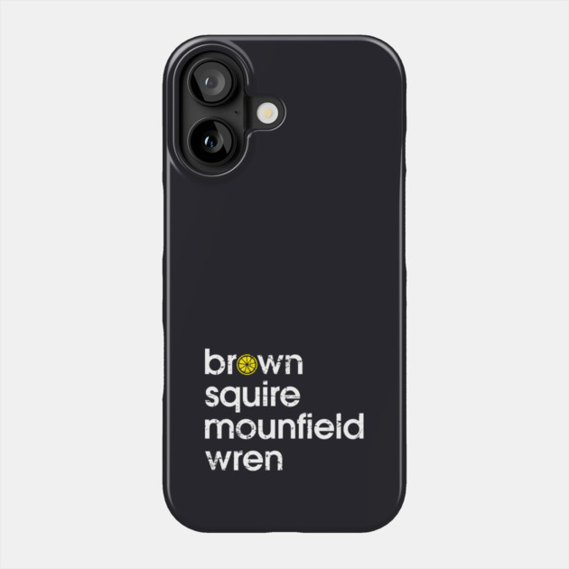 The Stone Roses Band Indie Manchester Integrated Lemon Phone Case by Butter Creative