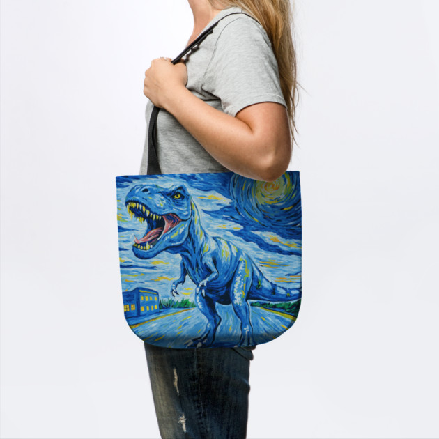 Starry Night T Rex by The WYLD Tribe