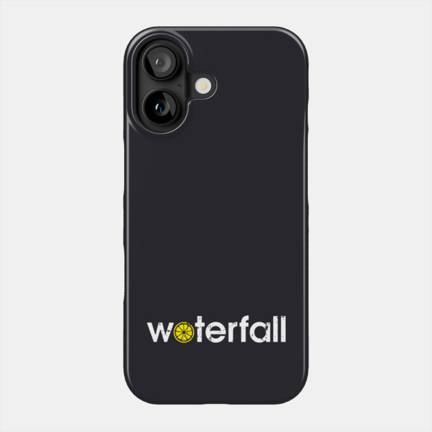 The Stone Roses Waterfall Indie Manchester Integrated Lemon Phone Case by Butter Creative