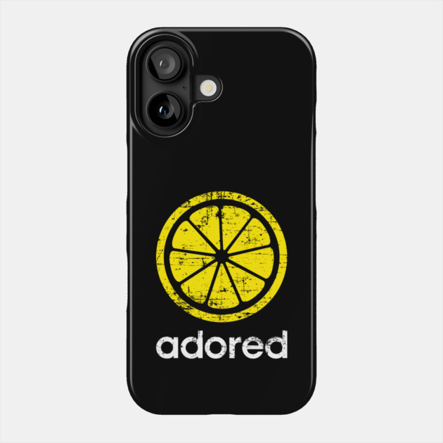The Stone Roses Adored Indie Manchester Large Lemon Phone Case by Butter Creative