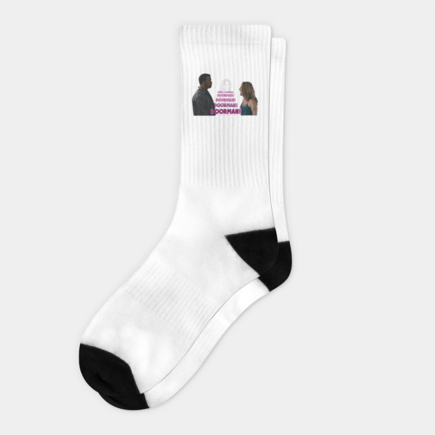 Knocked Up: Doorman Socks by 51Deesigns