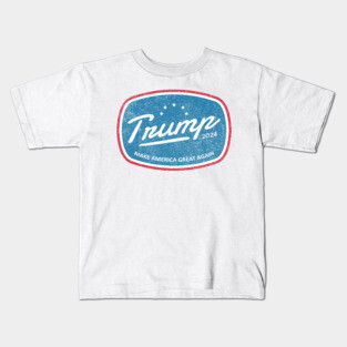 Trump 2024 Retro Kids T-Shirt