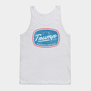 Trump 2024 Retro Tank Top