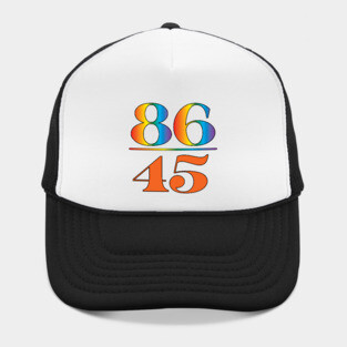 86 #45 Rainbow Love is Love Hat