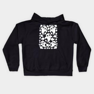 Halloween Ghosts Kids Hoodie
