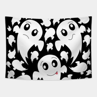 Halloween Ghosts Tapestry