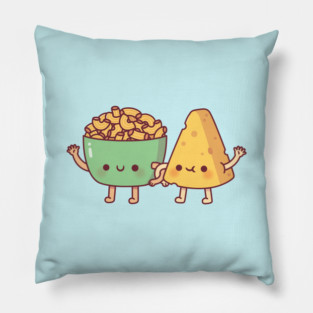 Cute Macaroni And Cheese Best Friend Pillow