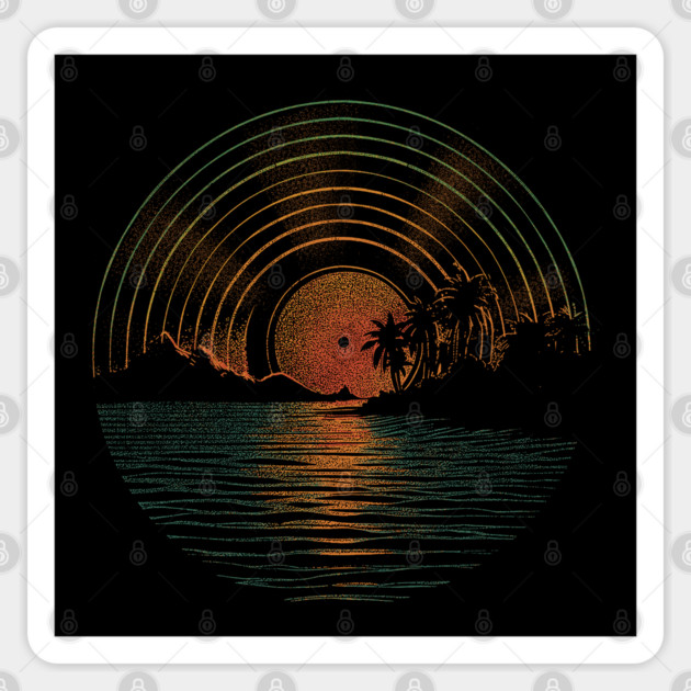 Sound of Summer Sticker by GoshWow®