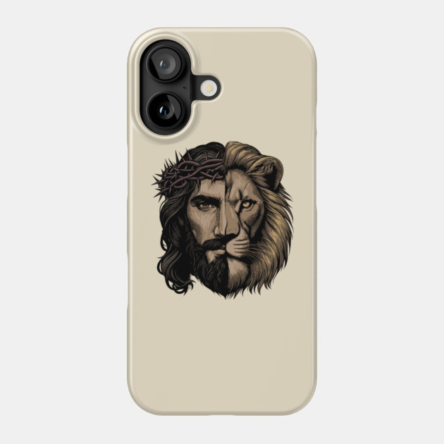Jesus Lion Of Judah Phone Case by GoshWow®