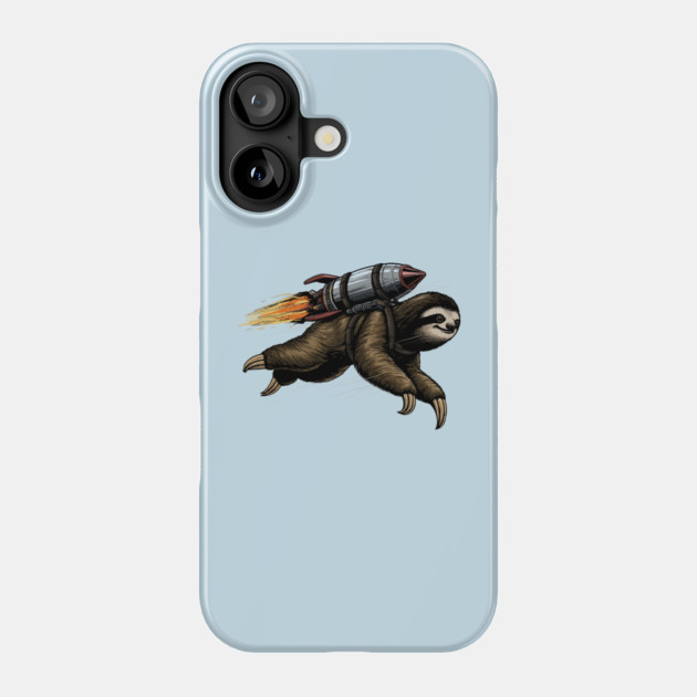 Rocket Sloth Phone Case by GoshWow®