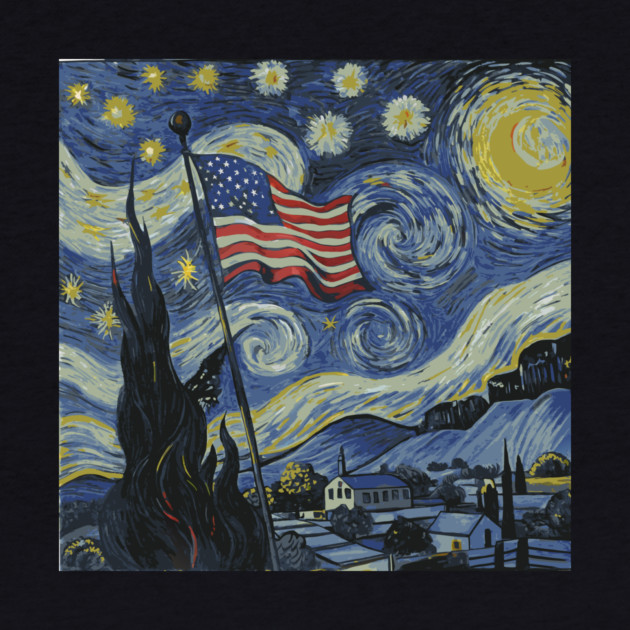 Starry Night 4th Of July by The WYLD Tribe
